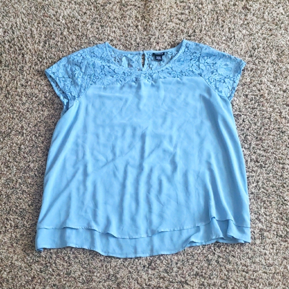 Torrid Chiffon Blouse